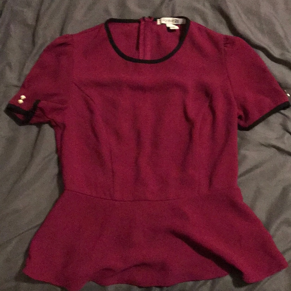 Peplum blouse